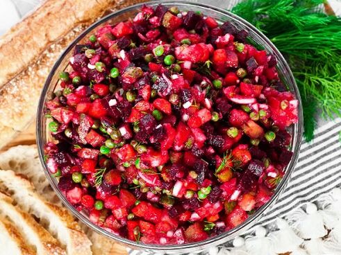 Cómo hacer vinagreta siguiendo una dieta proteica.